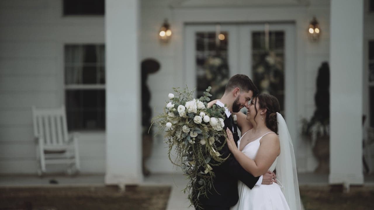 Still from Allison + Jackson's wedding film