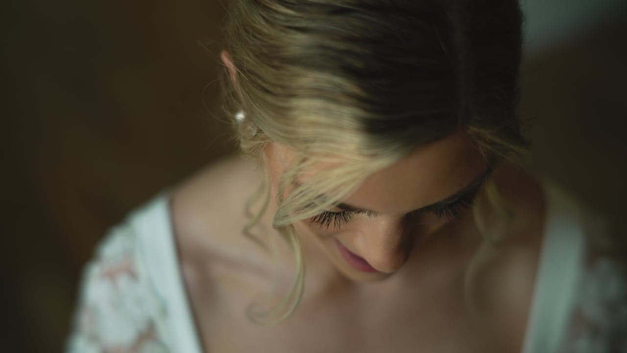 Still from Cassidy + Colton's wedding film