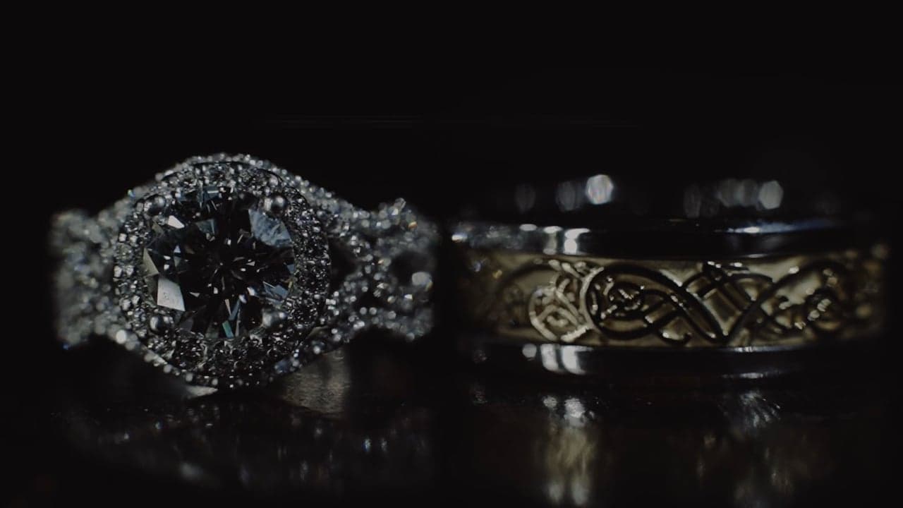 Still from Heather + Michael's wedding film