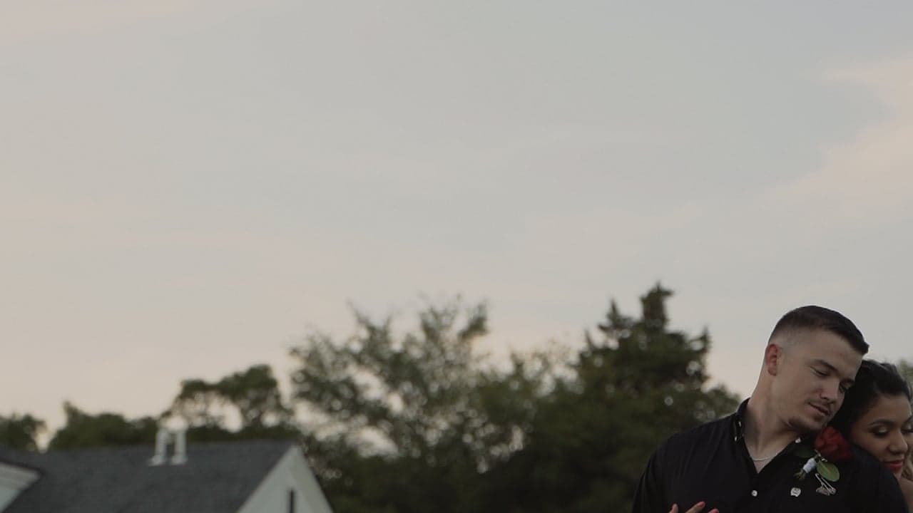Still from Isabel + Chason's wedding film