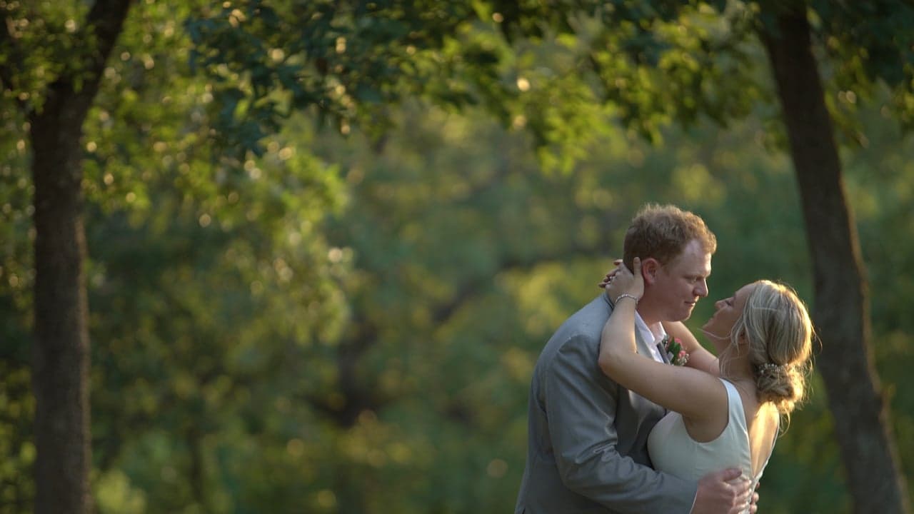 Still from Josie + Davis's wedding film