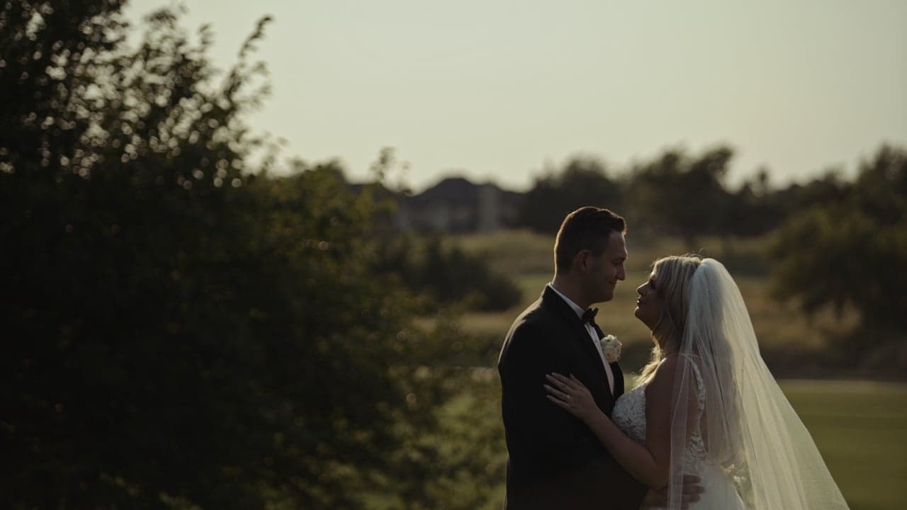 Still from Macy + Nathan's wedding film